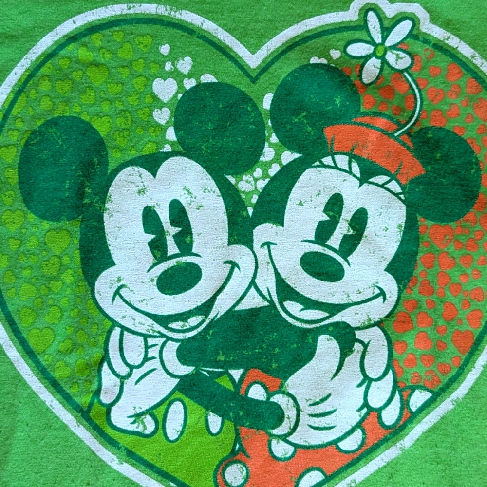 St. Patrick's Day Disney Mickey Minnie T Shirt